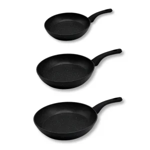 Koekenpannenset 3-delig 20/24/28cm - Antiaanbak - Inductie - PFAS Vrij