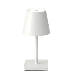 Oplaadbare tafellamp 26 cm – wit