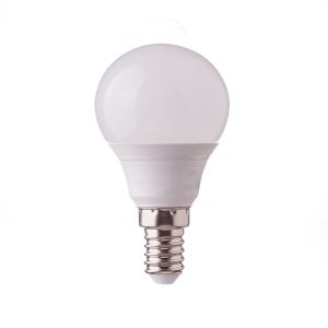 E14 LED Kogellamp 2700K G45 5W Melkglas