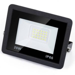 Bouwlamp 20W IP65 Breedstraler Buitenlamp - 6000K