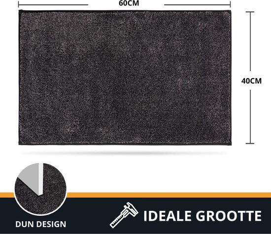 Schoonloopmat 60 × 40 – Antractiet - Afbeelding 8