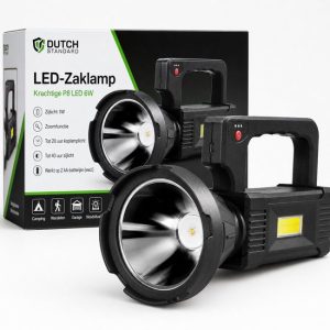 Krachtige militaire zaklamp 1000 lumen – IP65