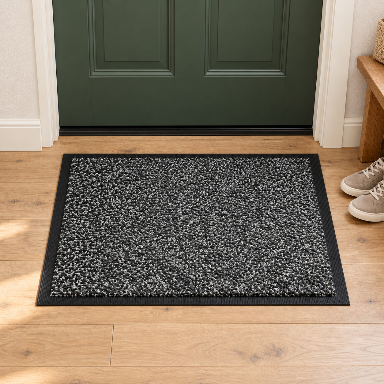 Schoonloopmat 60 × 80 – Antractiet — sfeerfoto bij een entree