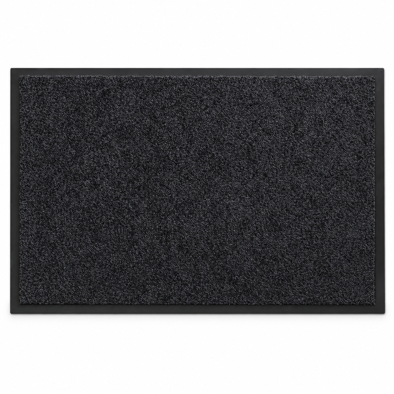 Schoonloopmat 40 × 60 – Antractiet cm, op witte achtergrond
