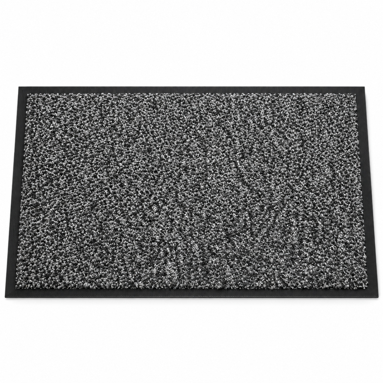Schoonloopmat 70 × 120 – Antractiet cm, op witte achtergrond